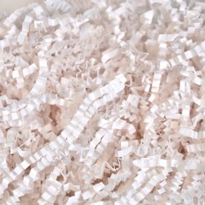 Pioneer Crinkle Paper Basket Fill 10 lbs - White