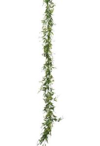 Mixed Foliage Garland 6' - Green