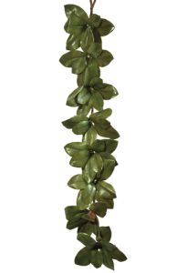 Magnolia Leaf Garland 5' - Green
