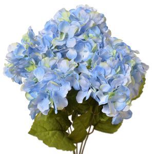 PWH2085- Our silk hydrangea bush includes 5 stems and comes in 35 Vibrant colors. 