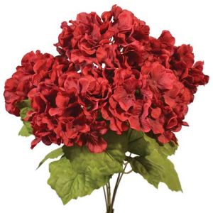 PWH2085- Our silk hydrangea bush includes 5 stems and comes in 35 Vibrant colors. 