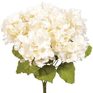 PWH2085- Our silk hydrangea bush includes 5 stems and comes in 35 Vibrant colors. 