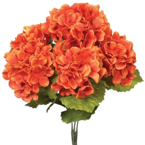 PWH2085- Our silk hydrangea bush includes 5 stems and comes in 35 Vibrant colors. 