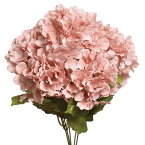 PWH2085- Our silk hydrangea bush includes 5 stems and comes in 35 Vibrant colors. 