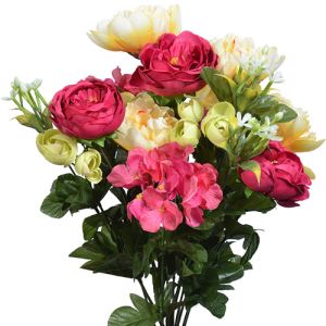 Mixed Ranunculus, Peony & Hydrangea Bush x18, 21