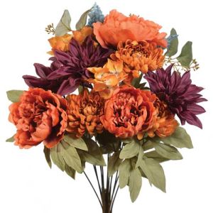 Mixed Peony, Dahlia & Mum Bush x14, 22