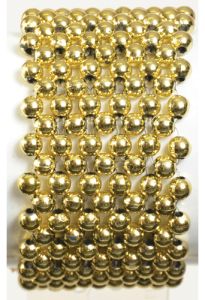 Classic Corsage Bracelet in 24 Karat, a gold color - Small Image