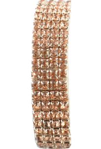 Rock Candy Corsage Bracelet in Rose Gold - Small Image