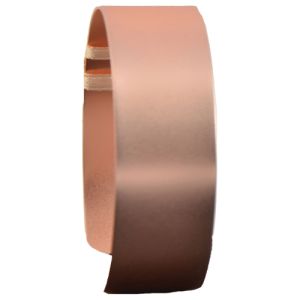 Riley Cuff Bracelet in Rose Gold Matte, without shine - Small Image