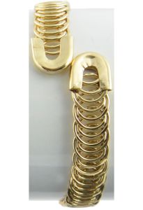 Sassy Cuff Bracelet in Gold - Small Image