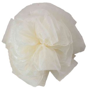 #3 Simply Sheer Ribbon 100 Yards in Antique White, a cream color - Small Image