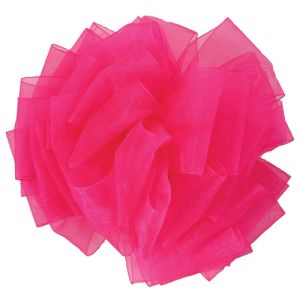 #3 Simply Sheer Ribbon 100 Yards in Fuchsia, a pink color - Small Image