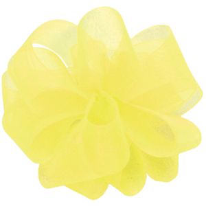 #9 Simply Sheer Ribbon 100 Yards in Yellow - Small Image