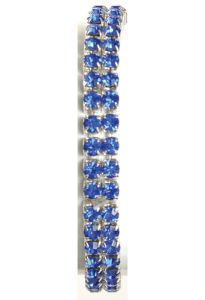 Sophisticated Lady Corsage Bracelet in Sapphire, a blue color - Small Image