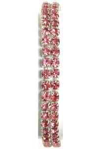Sophisticated Lady Corsage Bracelet in Pink - Small Image