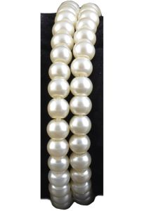 Sweet Pea Corsage Bracelet 2 Piece Package in Ivory - Small Image