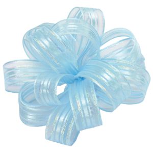 #3 Veronica Ribbon 25 Yards in Blue/Opal - Small Image