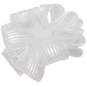 #3 Veronica Ribbon 25 Yards in White/Opal - Small Image