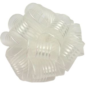 #3 Veronica Ribbon 25 Yards in Ivory/Opal - Small Image