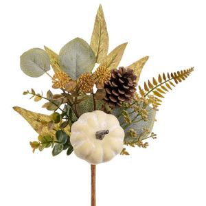 Pumpkin & Pine Cone Pick 12